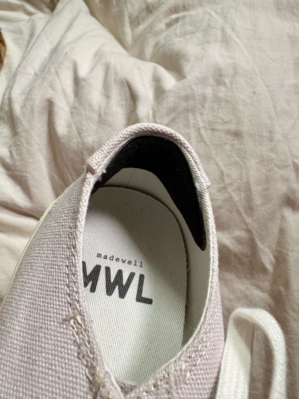 Madewell Light Purple Sidewalk Low Top Sneakers in Canvas size Women 7.5 Men 6 - Picture 7 of 7